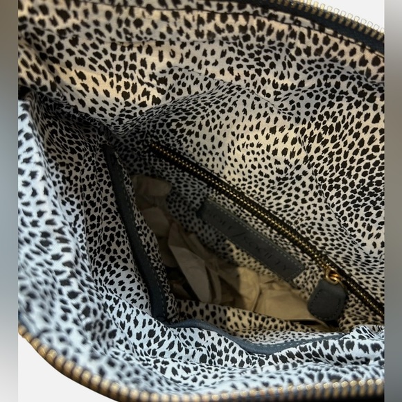 Sole Society Woven Foldover Bag with Crossbody Chain - Picture 7 of 8